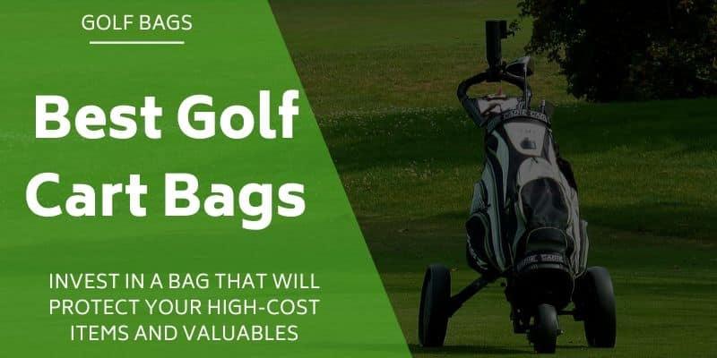 golf bag and buggy