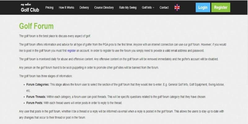 golf-online-forum