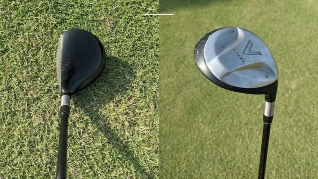 3 wood vs 3 hybrid 3 wood pov and face