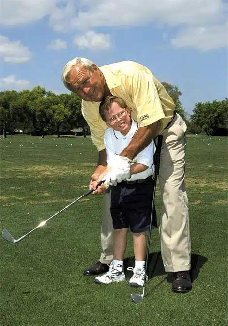 Arnold_Palmer with kid