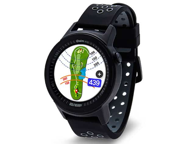 golfbuddy aim w10 golf watch