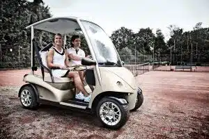 Gaia Monaco golf cart