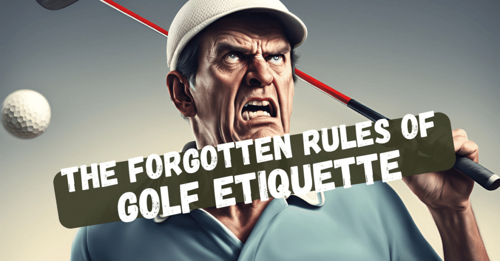 There are several rules of golf etiquette that seem to have disappeared in recent years. Here's what to know.