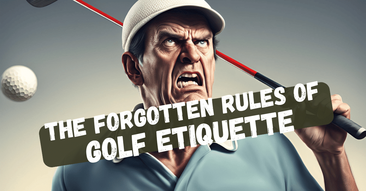 There are several rules of golf etiquette that seem to have disappeared in recent years. Here's what to know.
