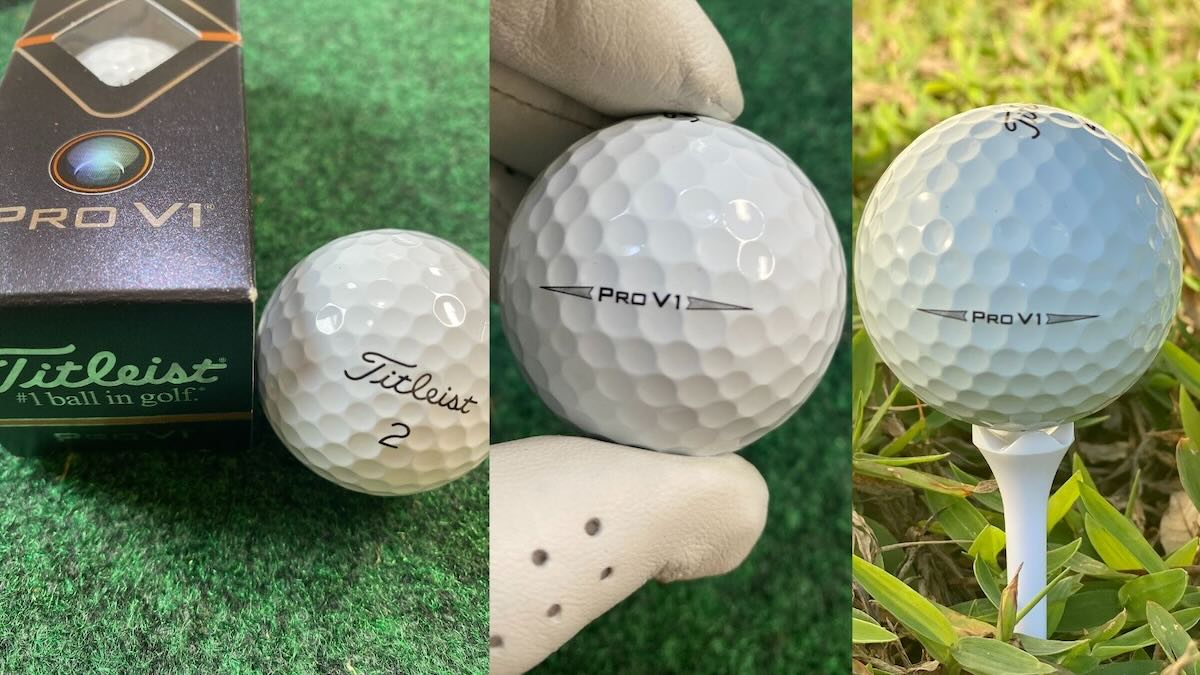 titleist pro v1 golf balls taken by brendon elliott