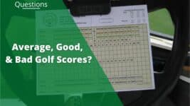 average golf score