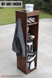 DIY Golf storage by Rogue Engineer