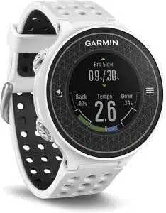 garmin s6 approach face saying tempo 2.6