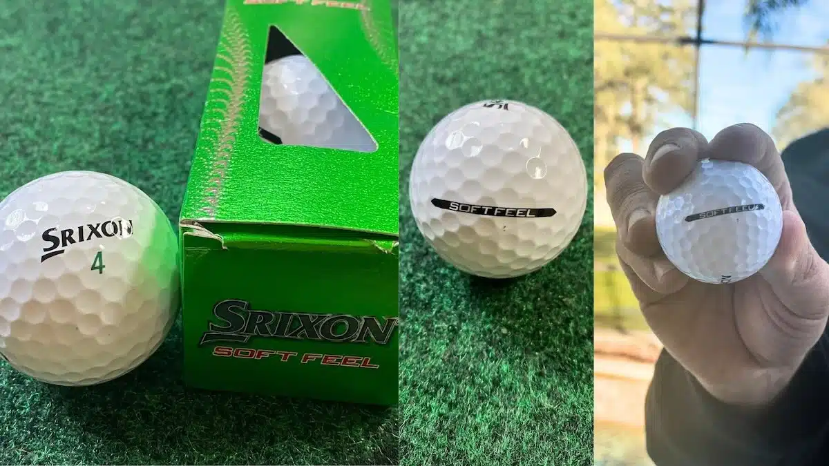 best golf balls for slow swing speeds of srixon soft feel taken by brendon elliott