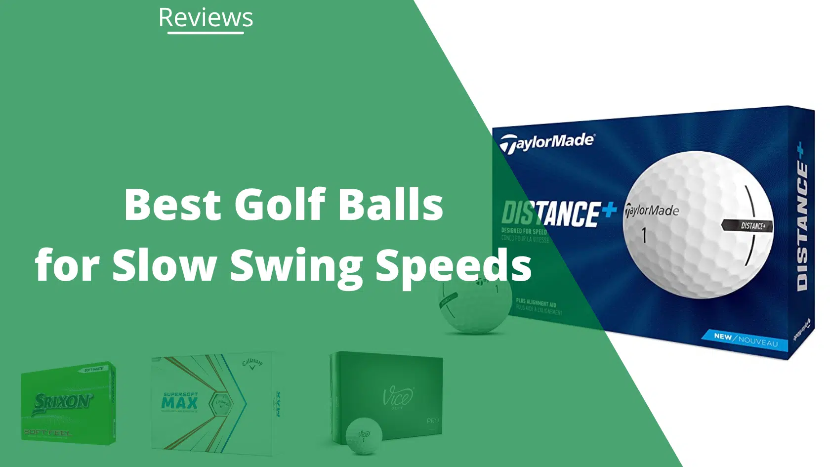 7 Best Golf Balls For Slow Swing Speeds Pros, Cons, Reviews