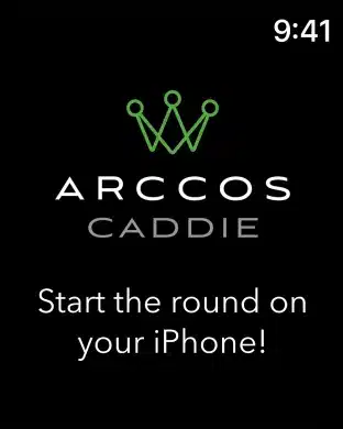 arccos caddie apple watch