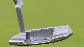 Putter with lead tape for golf