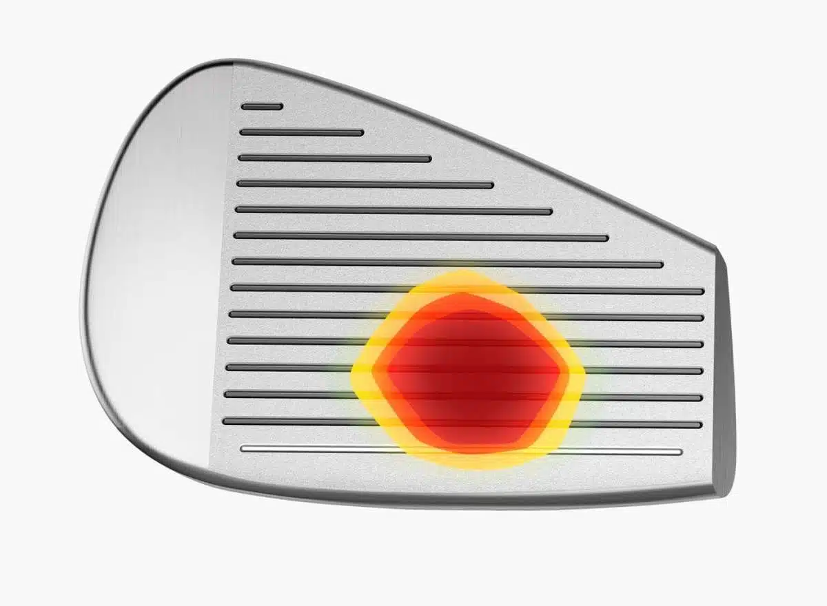 Taylormade irons sim 2 sweet spot