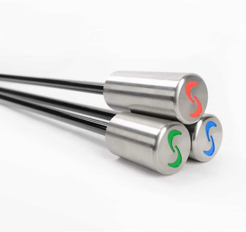 3 superspeed golf training sticks