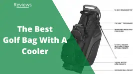 golf bag with cooler