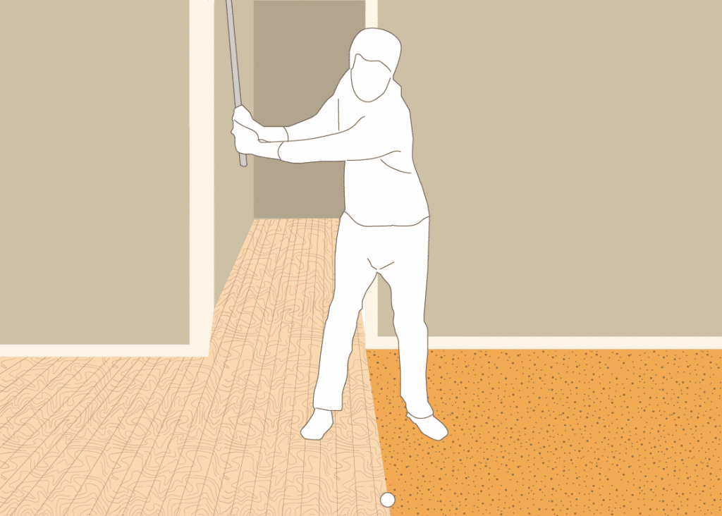 golf drill balance