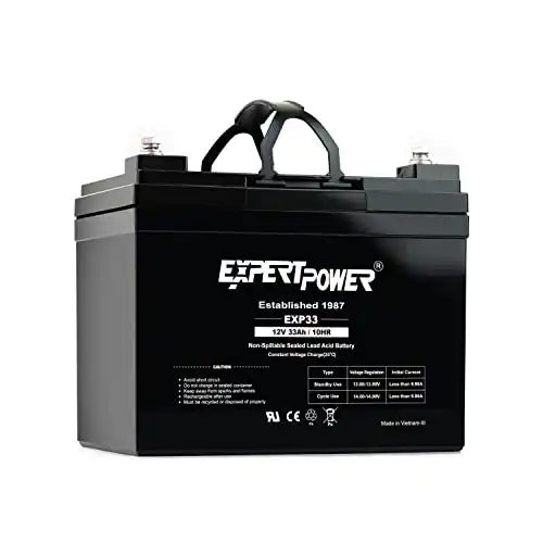 ExpertPower 12v Rechargeable Deep Cycle Battery