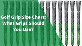 golf grip size chart