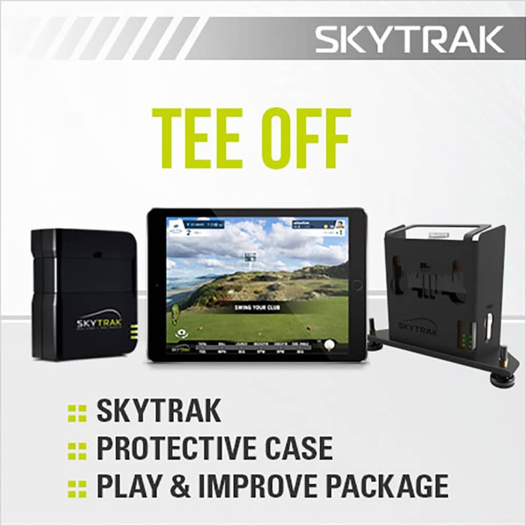 skytrack tee off package