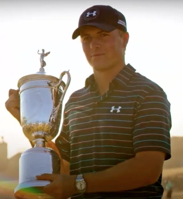 Jordan spieth after winning the 2015 u.s. open