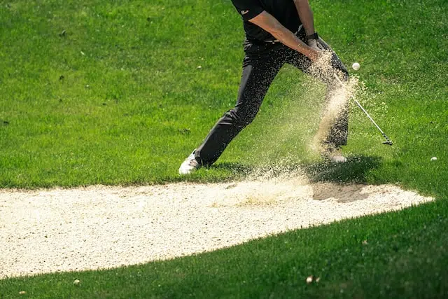 golf ball position wedges