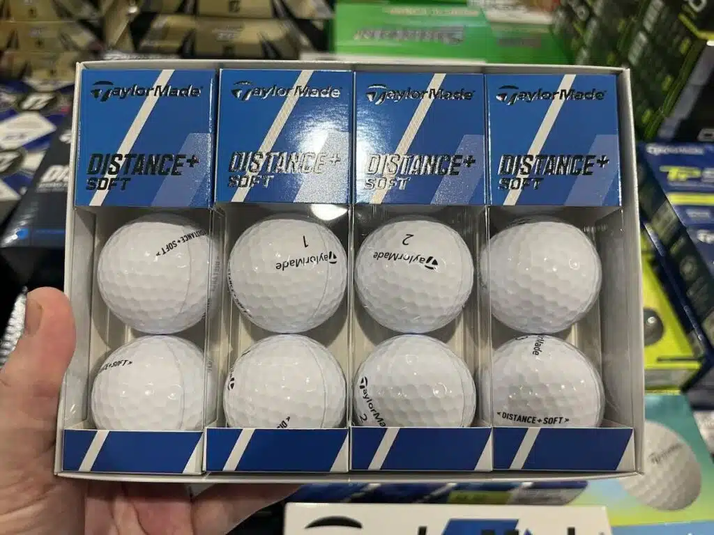 Taylormade Distance+ box multiple golf ball