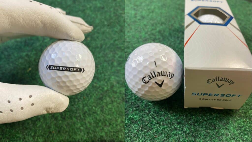 Callaway Supersoft is one of the best golf balls for slicers, photo taken by Brendon Elliott