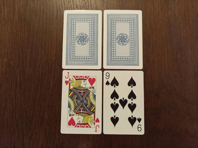 4 card golf game