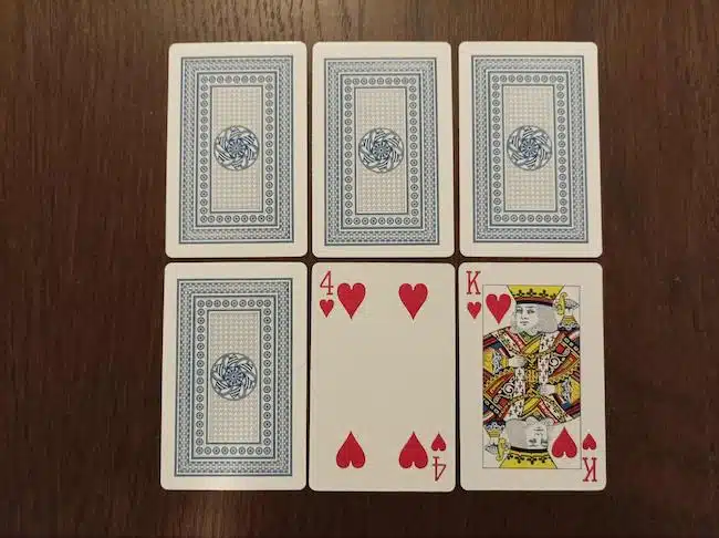 6 card golf game