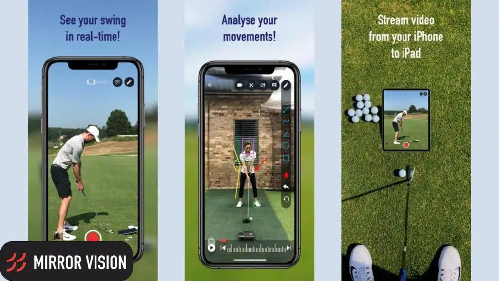 best swing analysis app mirror vision