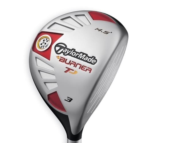 Bryson Dechambeau uses a Taylormade Burner 3 wood