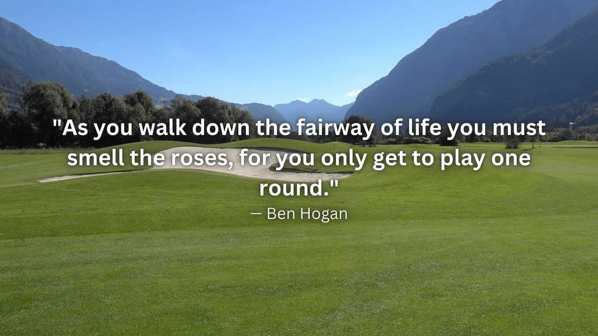 golf motivational quotes