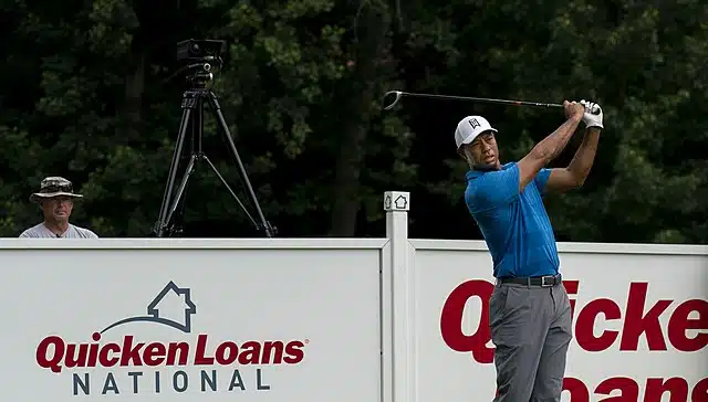 Quicken Loans National 6/27/18 with tiger woods driving