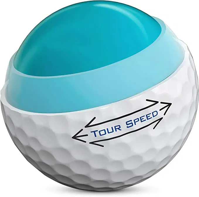 Tour speed golf ball