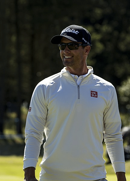 Australian golfers scott