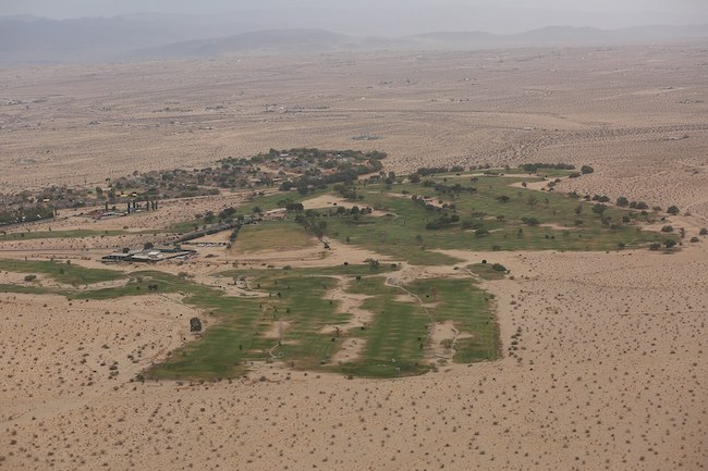 desert golf course