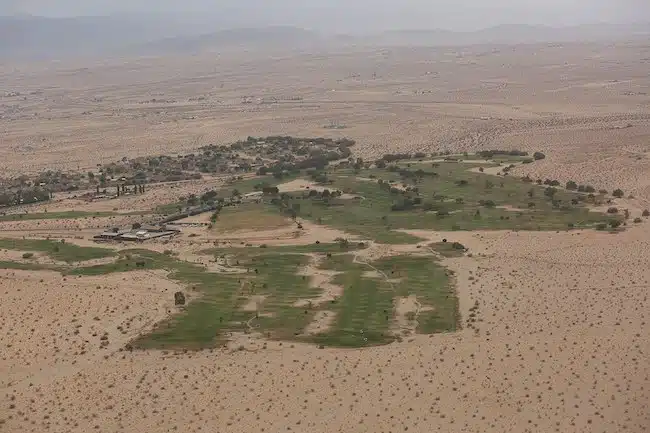 desert golf course