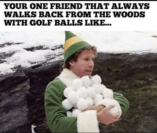 funny golf meme