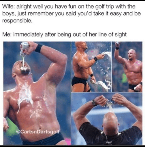 funny golf meme