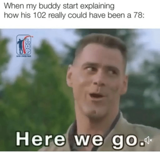 funny golf meme