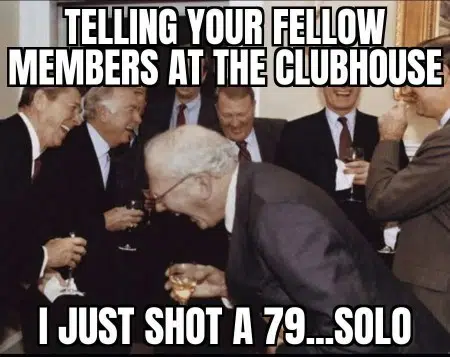 funny golf meme