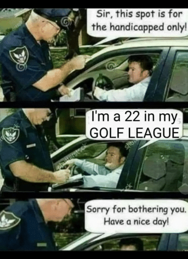 funny golf meme