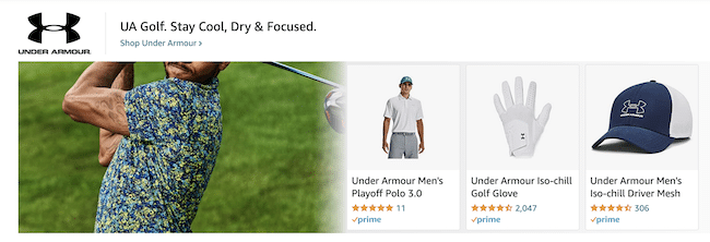 Under armour golf