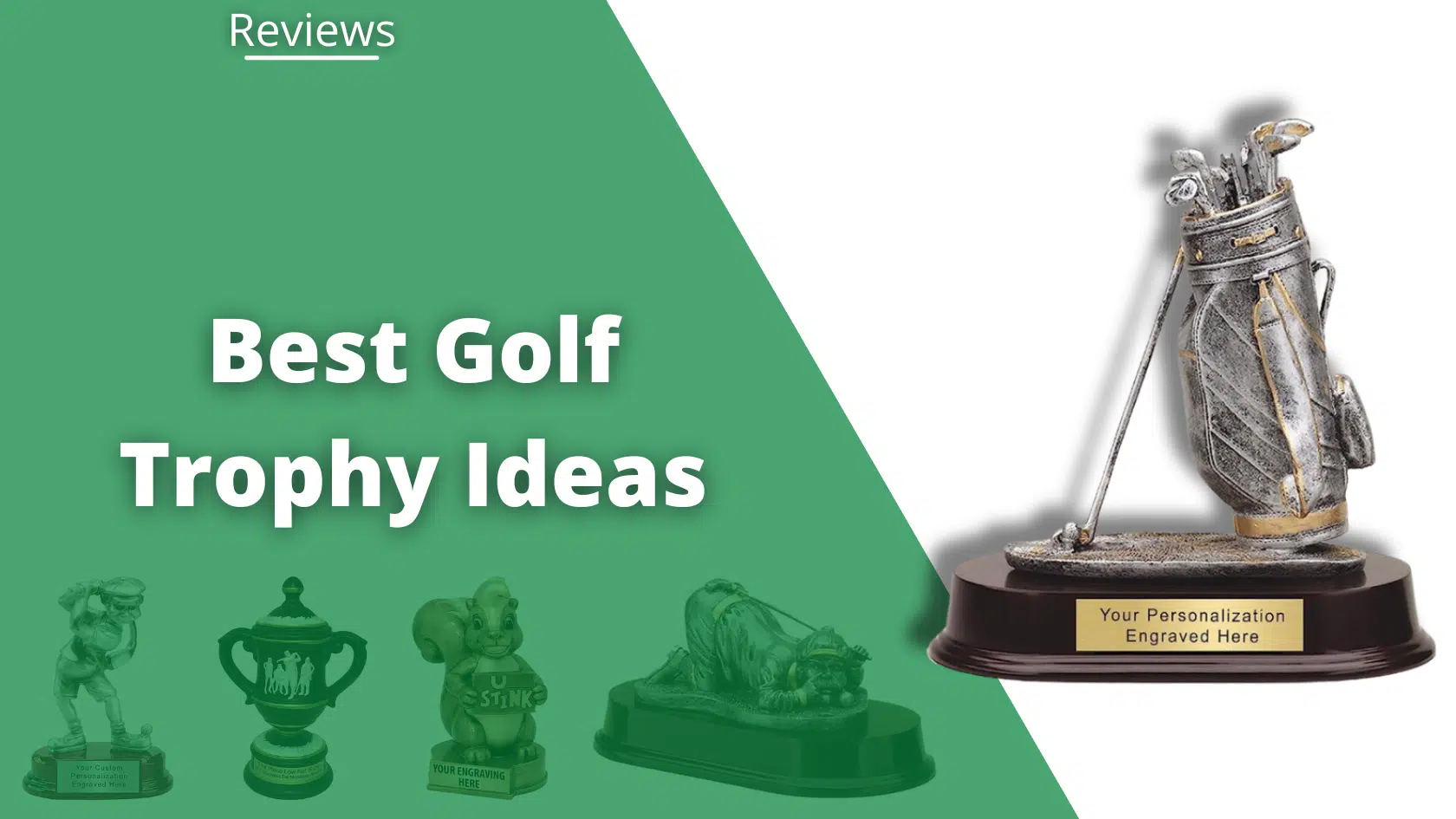 best golf trophy ideas