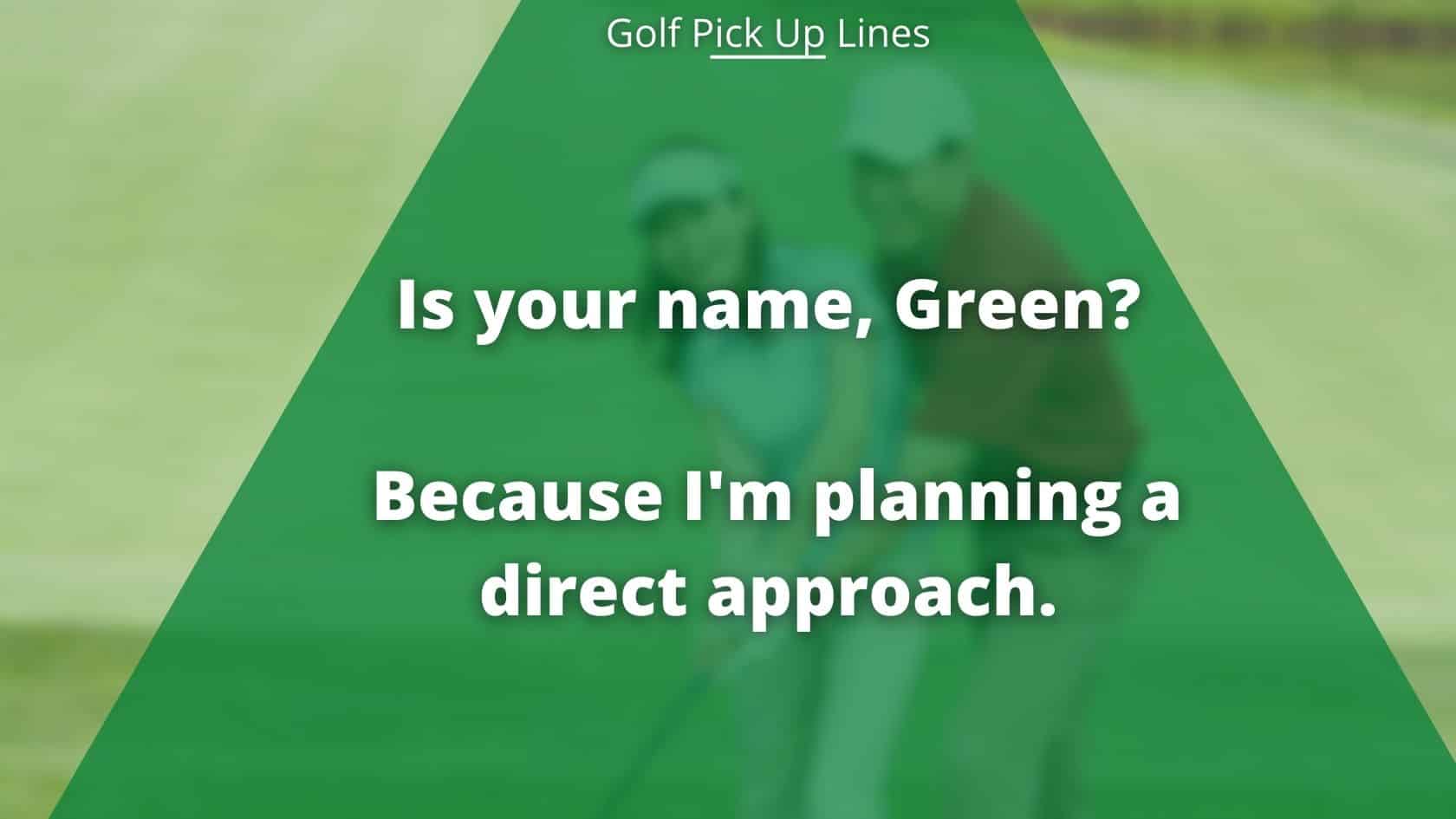 106 Best Golf Pick Up lines Cute, Funny, & Naughty