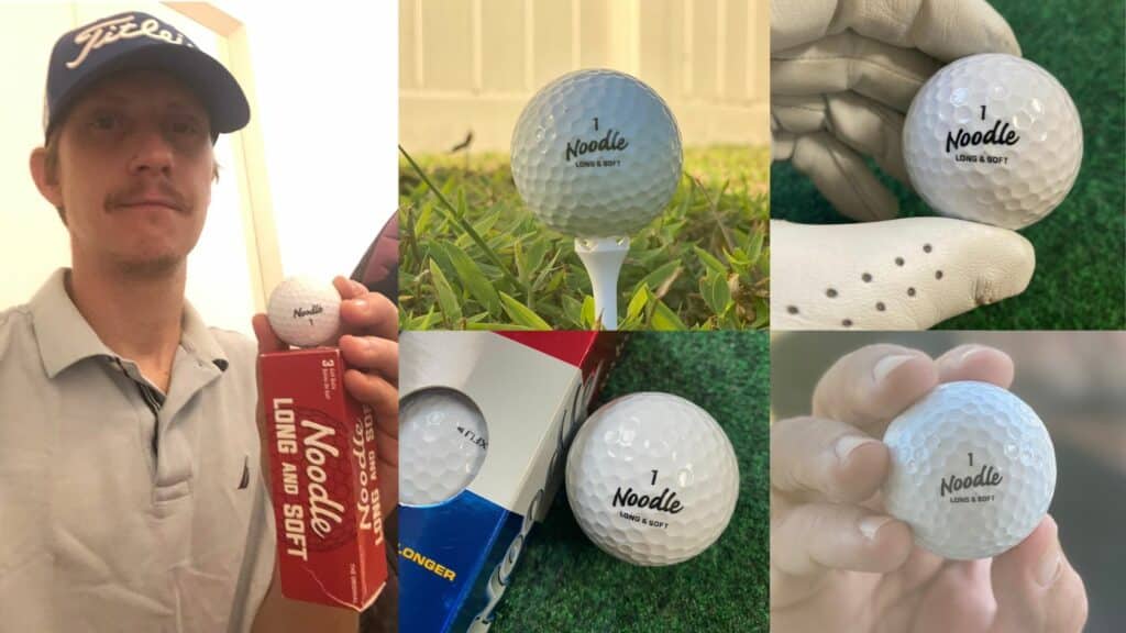best golf balls for beginners noodle long and soft testing photos