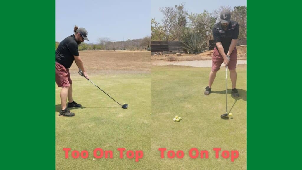 Over the top swing is caused by misplaced grip  taken by clint mccormick