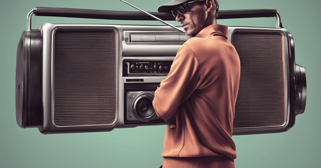 Basic golf etiquette: Don't play music on the course if there are other golfers around.
