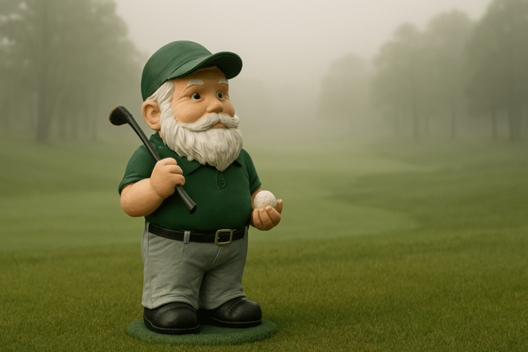 Every year there's a new Masters gnome.