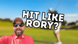 While you might not match Rory's exact distance or handle the pressure of Augusta National, the basic shape of that shot, the big, beautiful sweeping draw, is something you can learn.